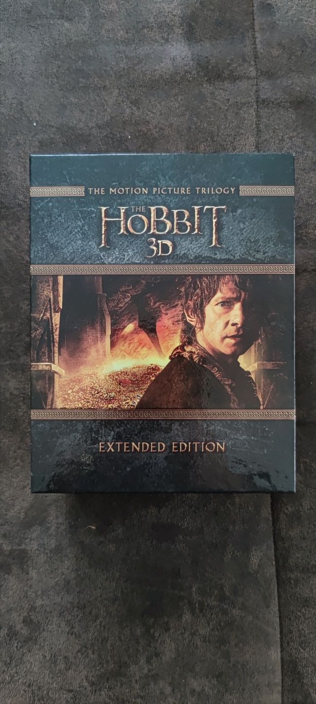 The Hobbit, Trilogia, Extended, Blu Ray 3D, cu Sub RO