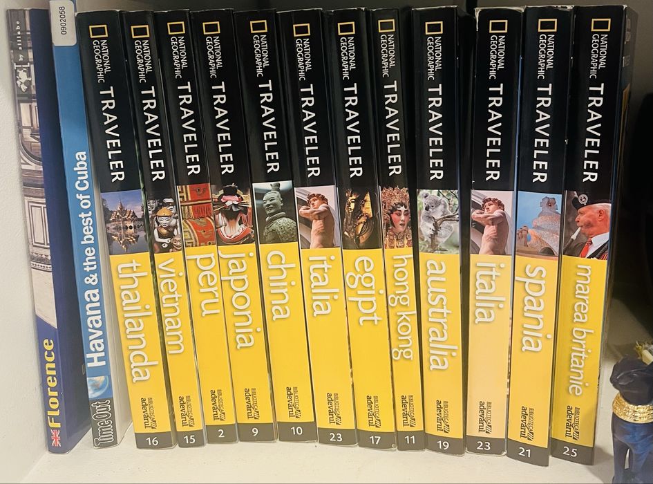 Colectie Traveler National Geographic 12carri plus Havana si Florence