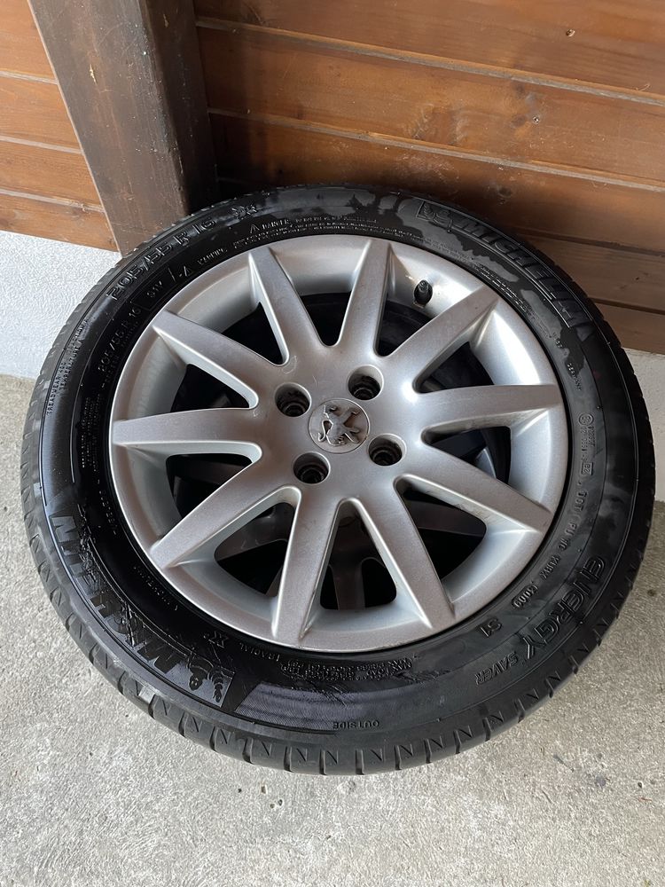 Jante+anvelope vara originale 4X108-Peugeot,Ford