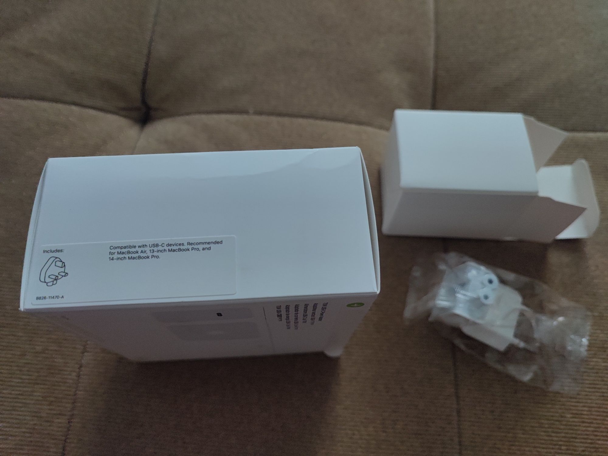 Vand Incarcator retea Apple pentru MacBook/Iphone USB-C, 70W