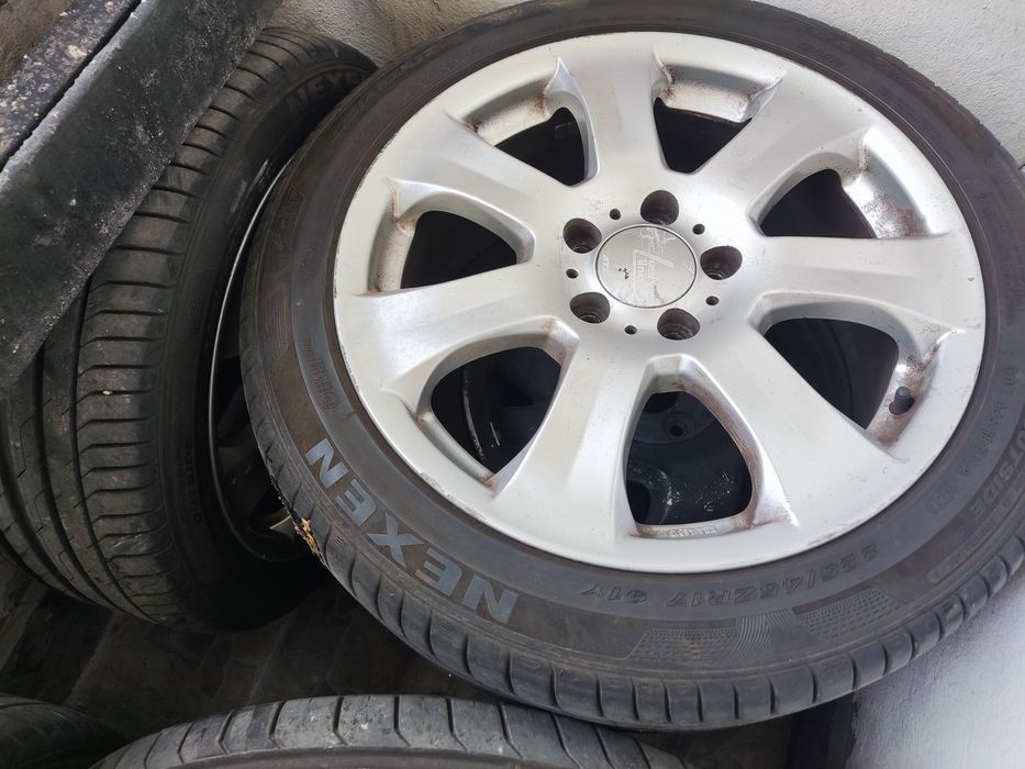 DOT 24 5х112 225/45/17 NEXEN Летни Гуми с джанти