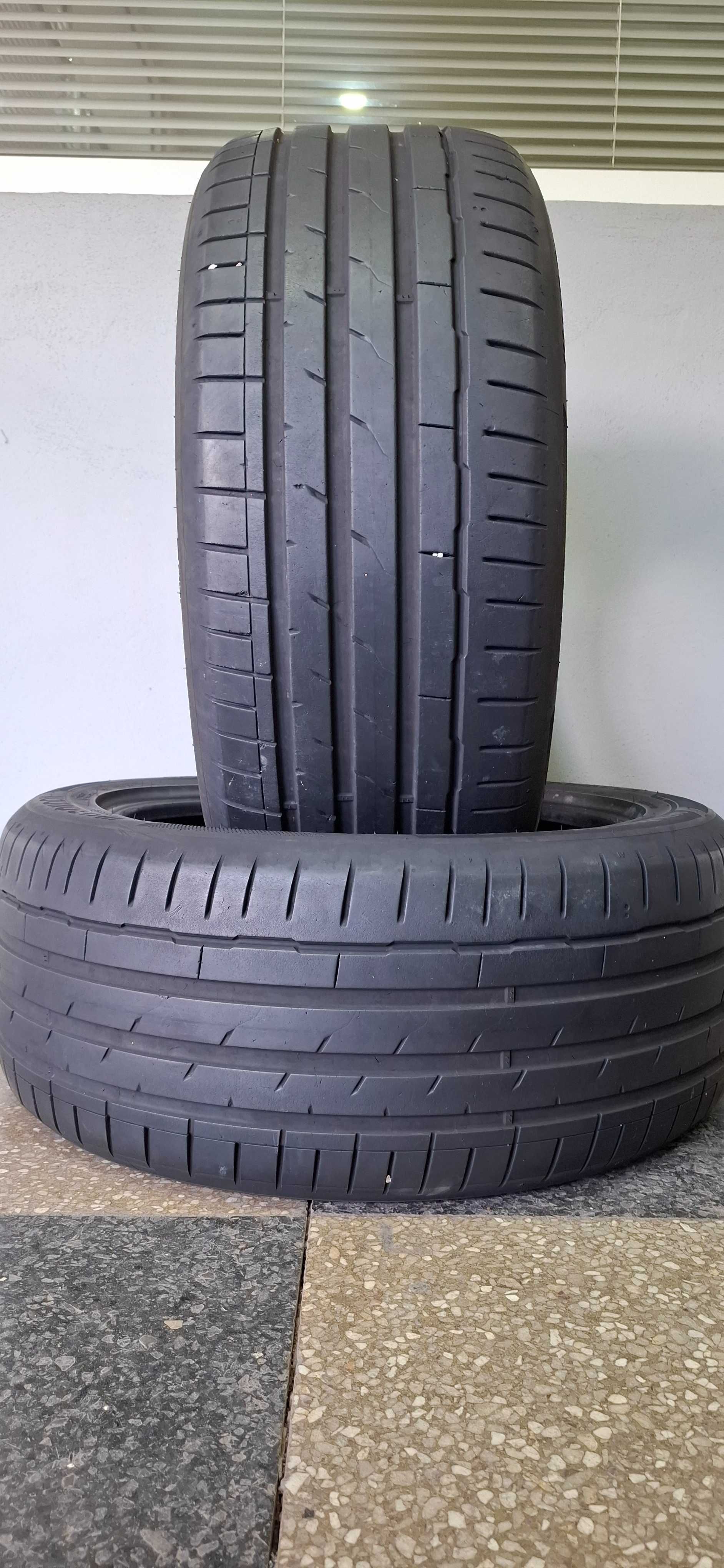 2бр. 255/45/19 Hankook 6mm грайфер, дот 22г. Безплатен монтаж
