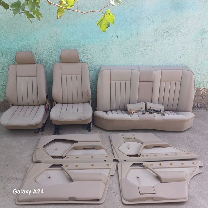 Салон  на мерседес w 124