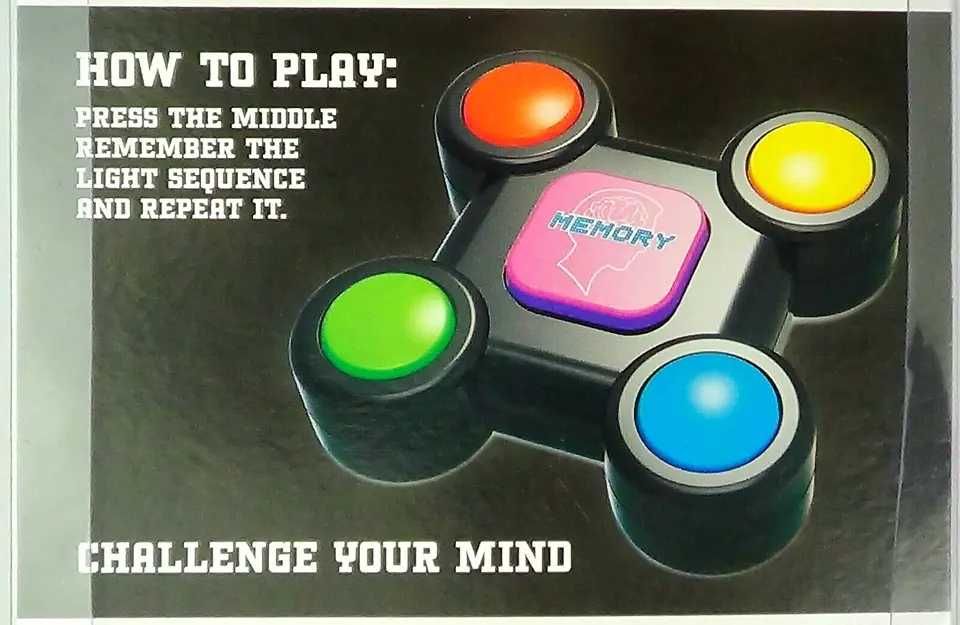 Логическа игра Игра за памет Memory Game със Светлина и звук