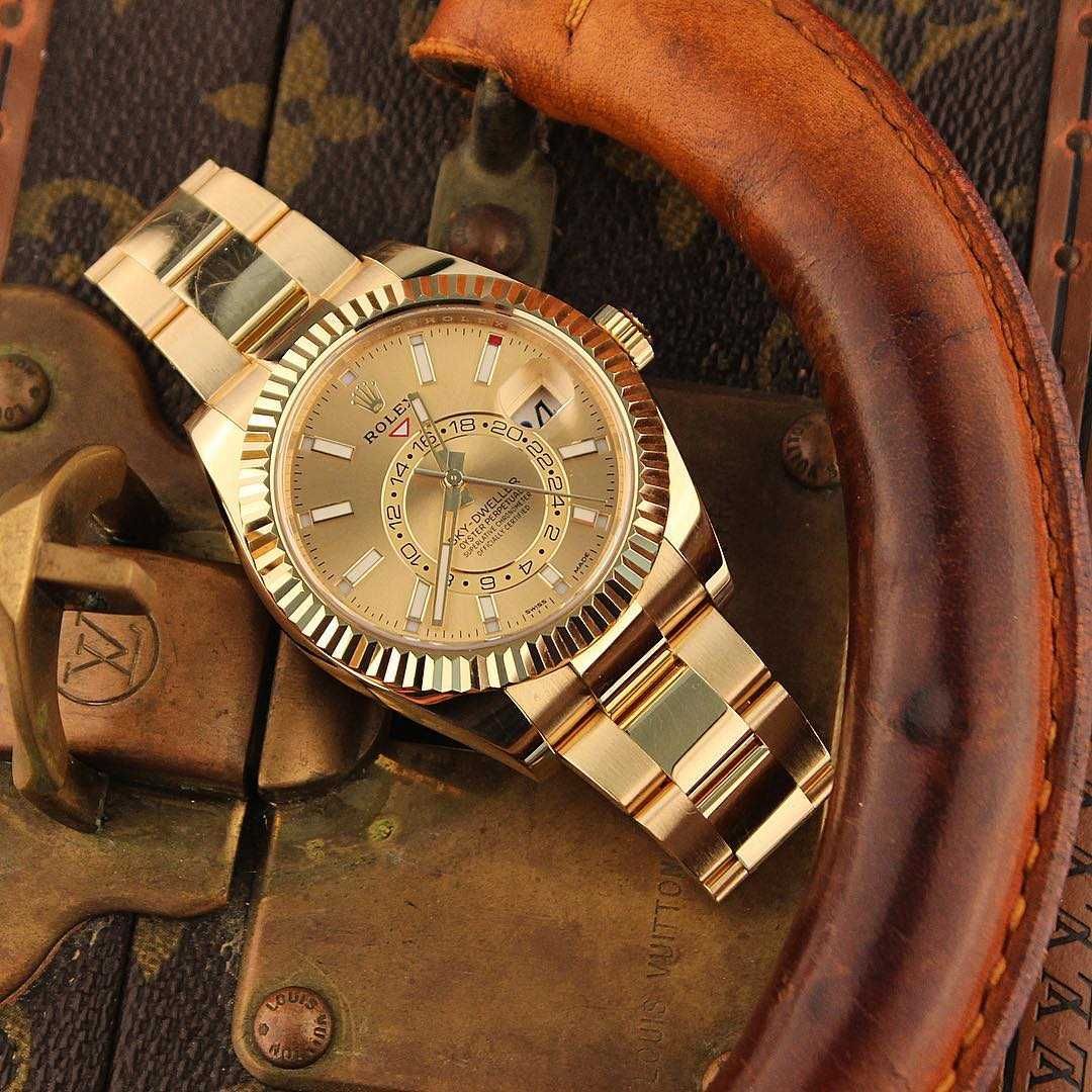Мъжки Часовници 40mm злато 2