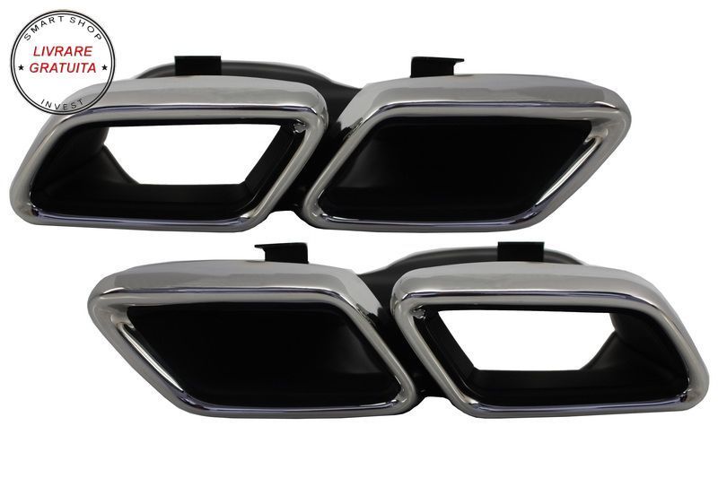 Ornamente tobe sistemul de evacuare Mercedes C-Class W205 S205 C205 A205 E-Class W- livrare gratuita
