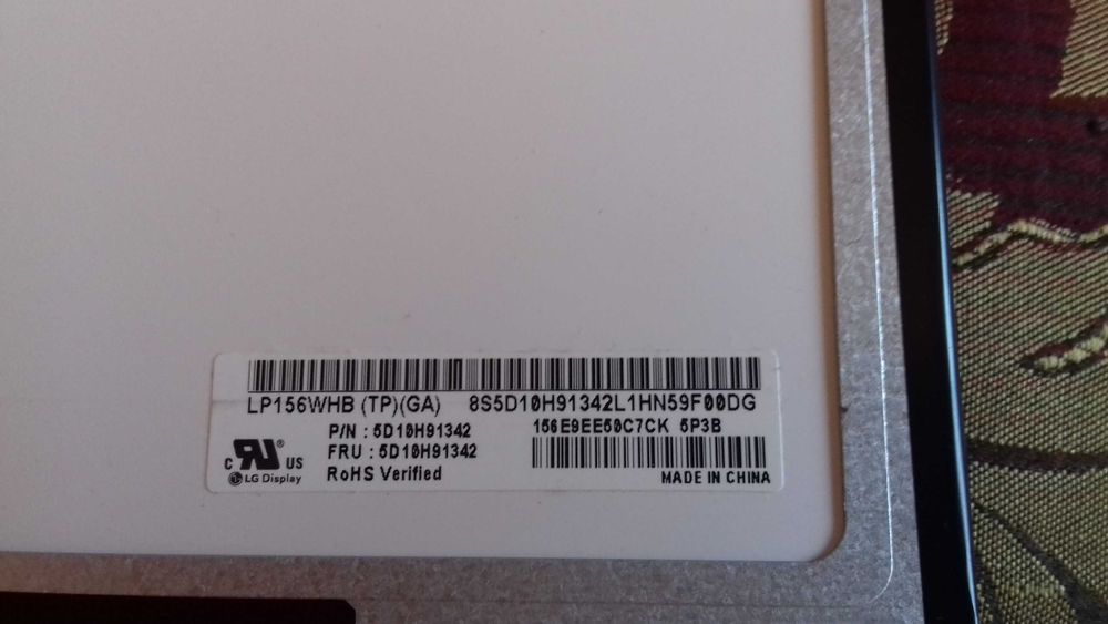 Display laptop 15.6 inch slim