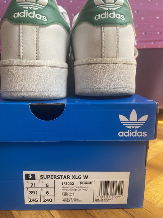 Adidas SUPERSTAR W, 39