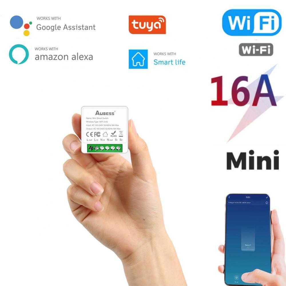 Smart home switch releu comutator inteligent control telefon