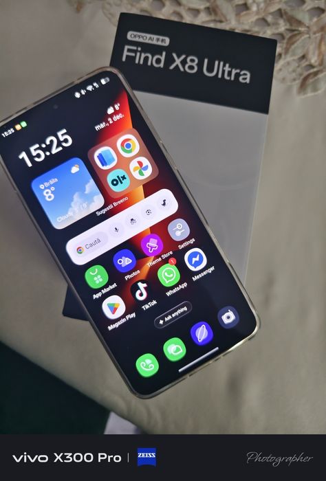 Oppo X8 ultra pachet complet