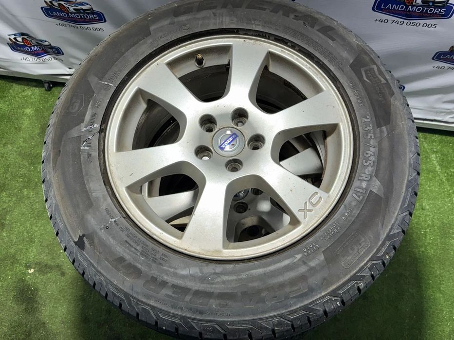 JANTE VOLVO R17 / 5x108 / XC90 / 235/65 R17 108V / 7,5JX17H2X55 / DOT-E / 4822 / + CAUCIUCURI (X4)