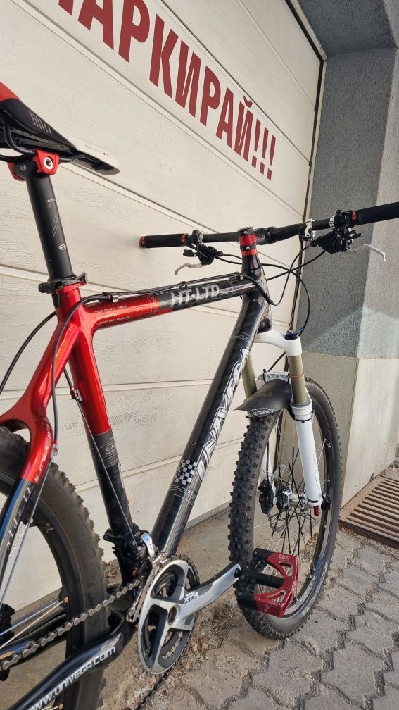 26' MTB XC Univega Carbon Rockshox Crankbrothers
