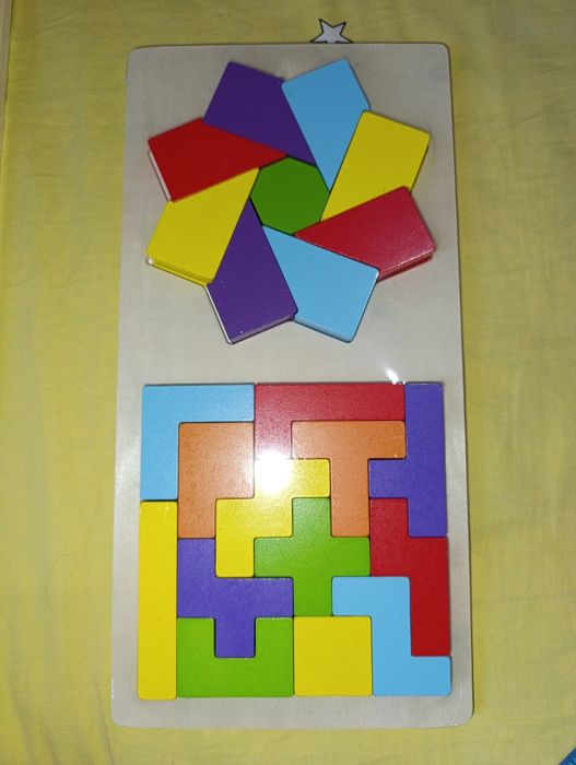 Деревянные игрушки пазлы