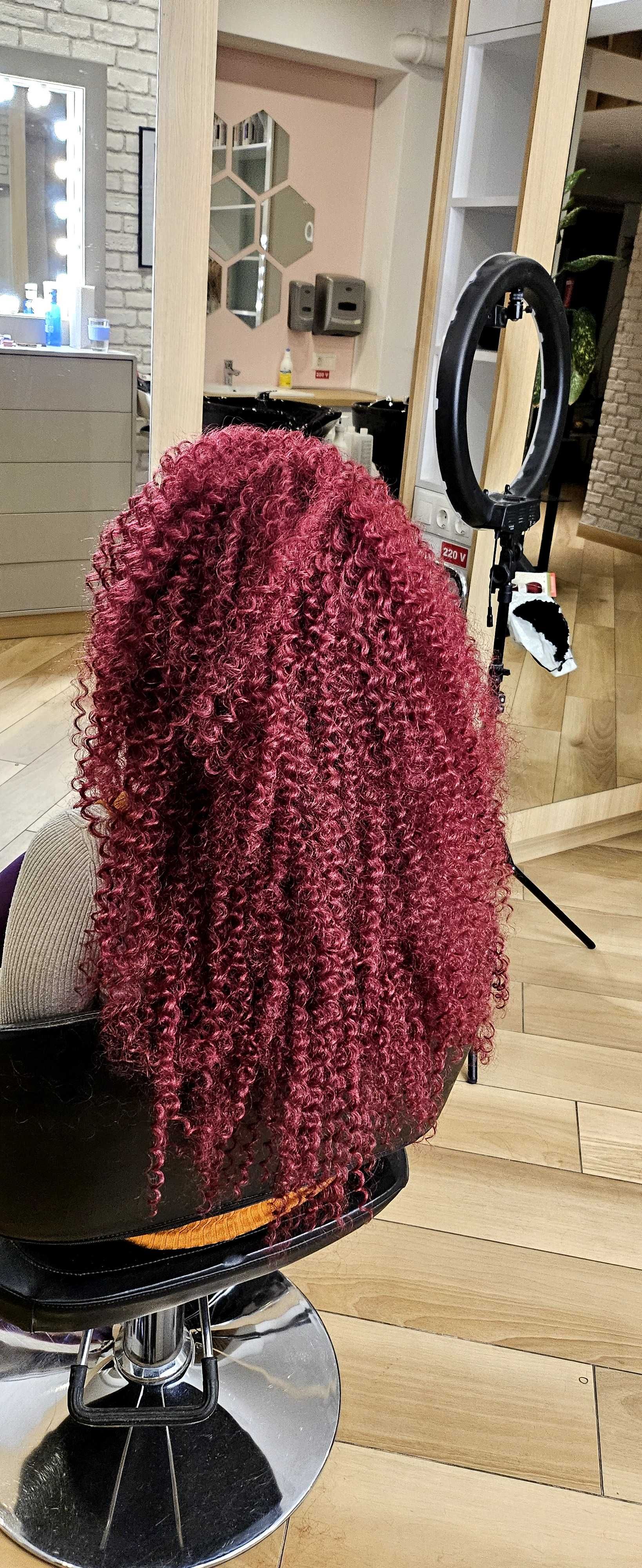 Extensii afro crochet