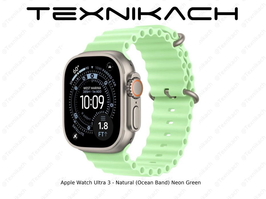 Новый • Apple Watch Ultra 3 (Ocean Band) • Доставка