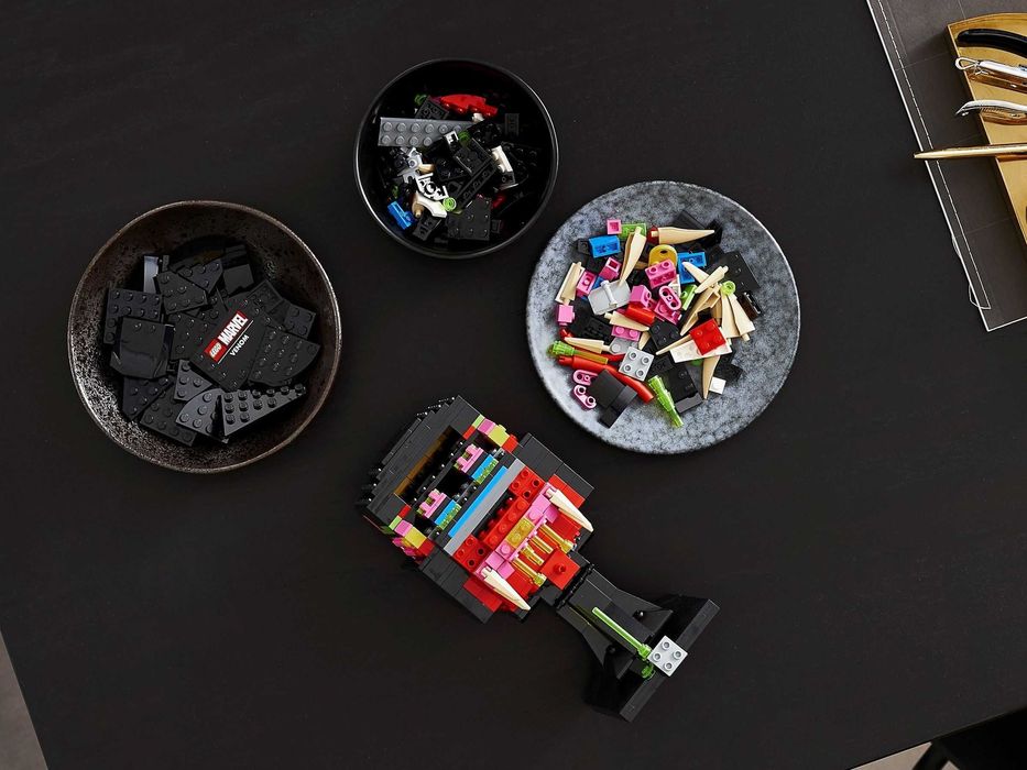 LEGO Marvel Heroes 76187 : Casca / Helmet VENOM -NOU, sigilat