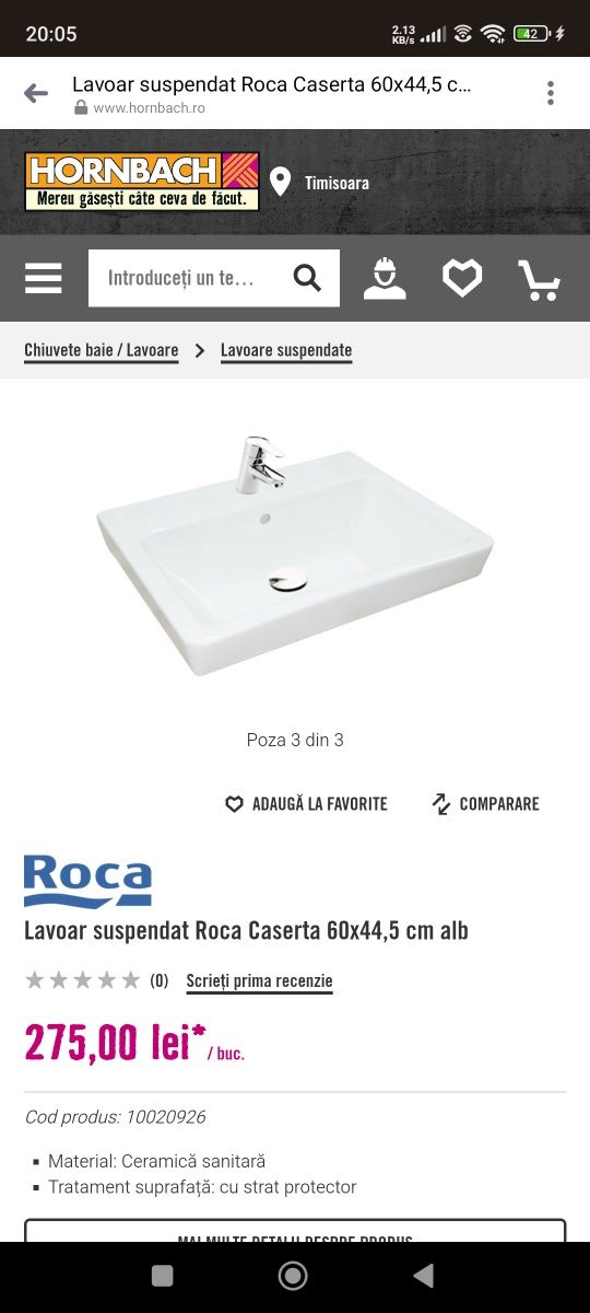 lavoar Roca Caserta