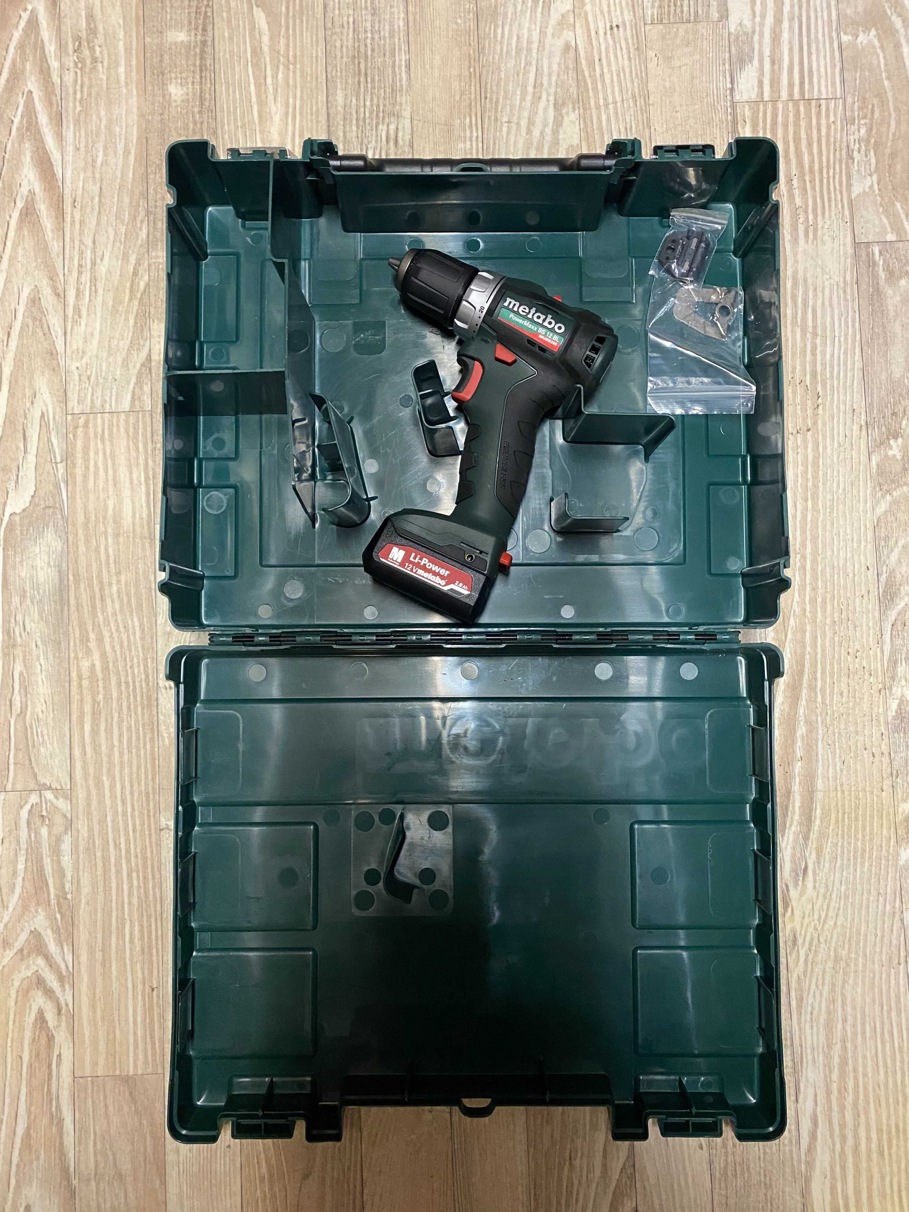 Винтоверт акум. 12V 45Nm METABO POWERMAXX BS 12 BL 1x2Ah