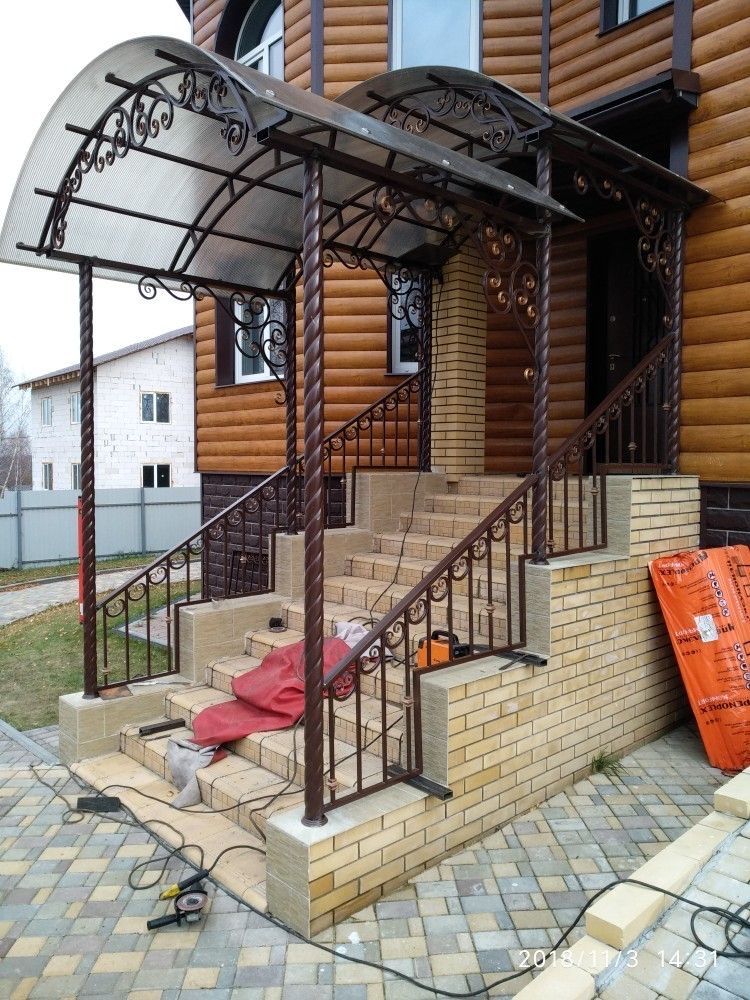 Калитка Козырек Изготовление