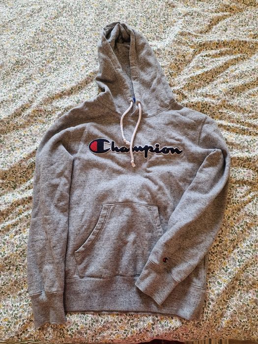 Дамски сив суичър Champion