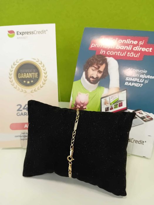 Bratara Aur 14K1.60gr (B.17129.1/Ag.39 Gara 2) Garantie 2 ani