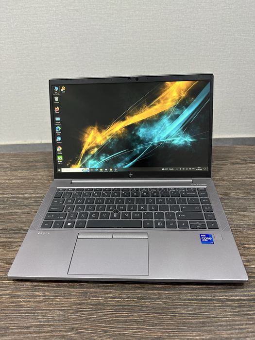 мощный 8-ядерный i7 ноутбук Hp Zbook Firefly 14 G8, для графики и игр