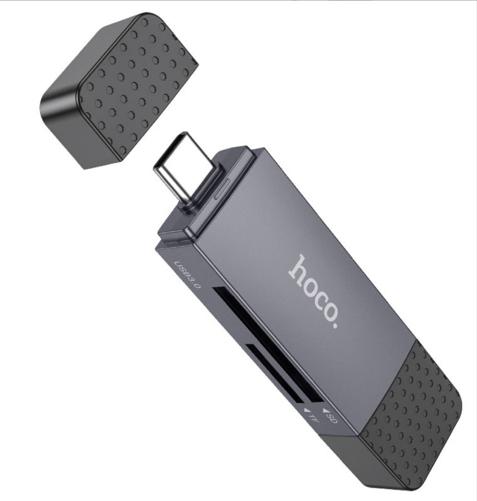 Кард ридер Hoco HB45 Spirit USB-A + Type-C 2.0 или 3.0