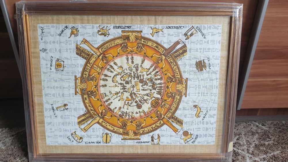 Египетски Папирус - Зодиакален Кръг