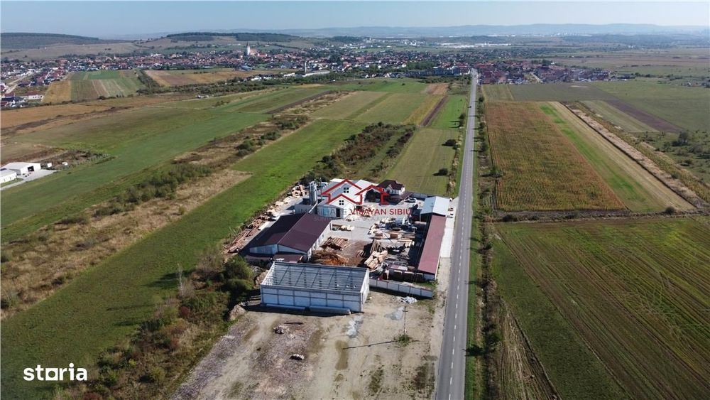 Oportunitate investiție prelucrare lemn, Cristian,jud.Sibiu