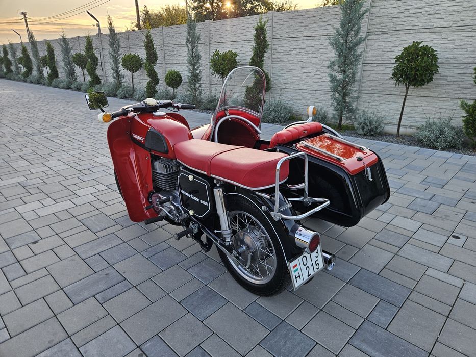 Motocicleta cu atas Mz trophy de lux 250 es/2,fabricate 1971