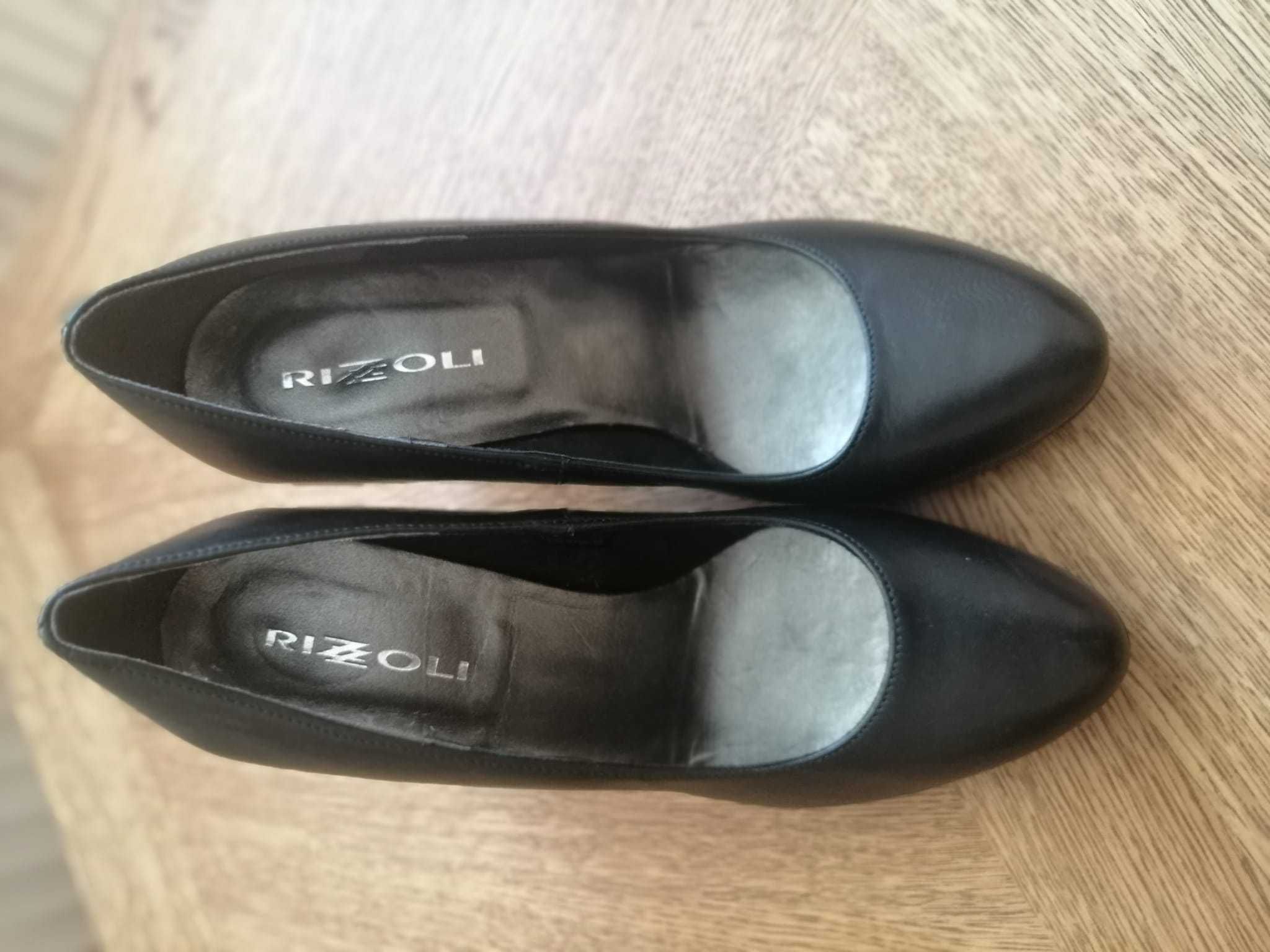 Pantofi de damă din piele naturală negru