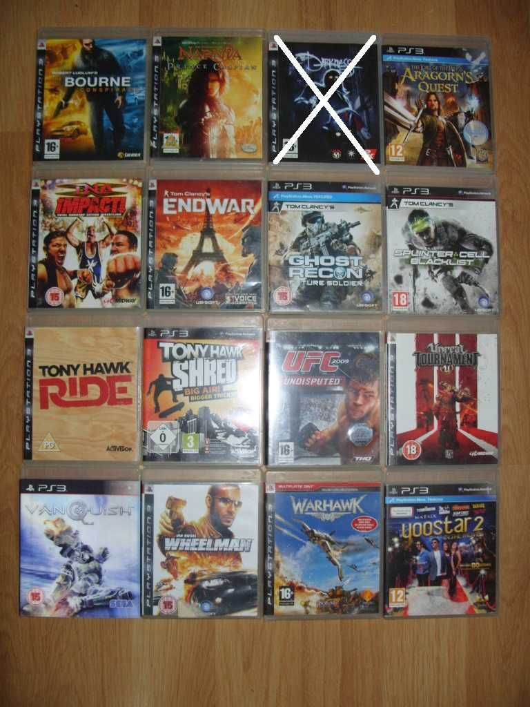 Игри и аксесоари за PlayStation 3, PS3 Част 3 - 20лв за брой