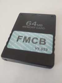 64MB " FreeMcBoot " Memory card for Ps2, мемори карта за Пс2