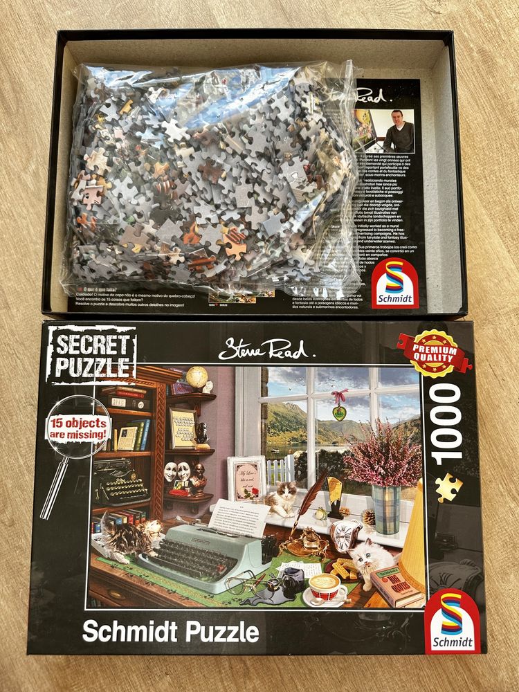 Schmidt puzzle 1000 - Secret puzzle