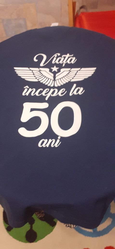 Tricou personalizat 50 ani marimea L