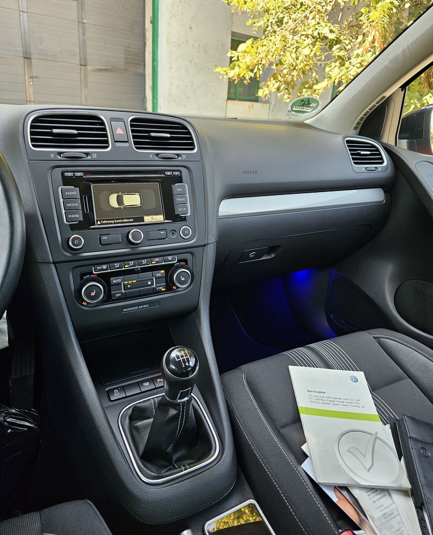 VW Golf 6 1.4TSI Navigatie Parkassist ÎncălzireScaune Clima Euro5