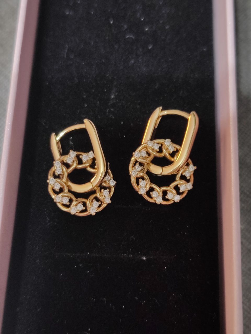 Сережки бижутерия