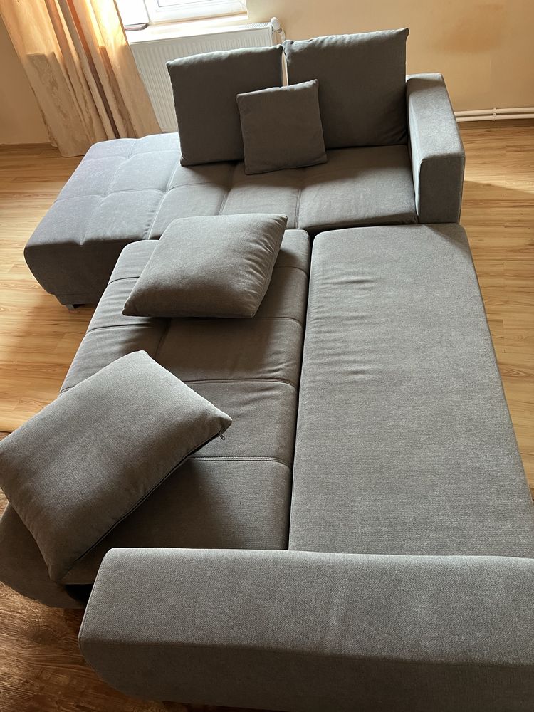 Canapea Sofa extensibila cu spatiu de depozitare