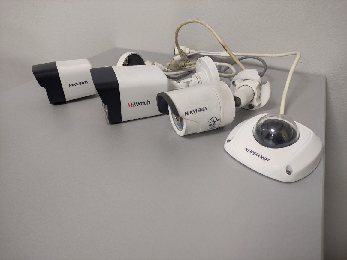 IP видеокамеры камеры видеонаблюдения Hikvision HiWatch POE