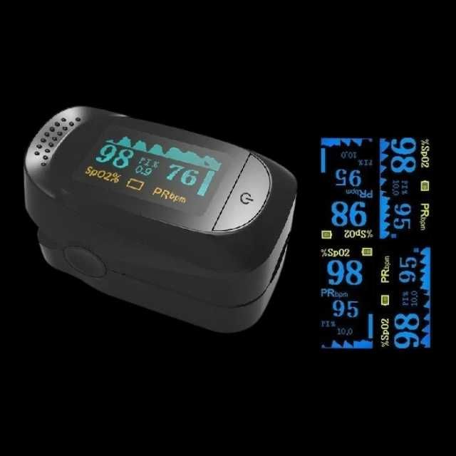 Aparat de masurare puls,Oximetru pentru deget cu display, Pulsoximetru