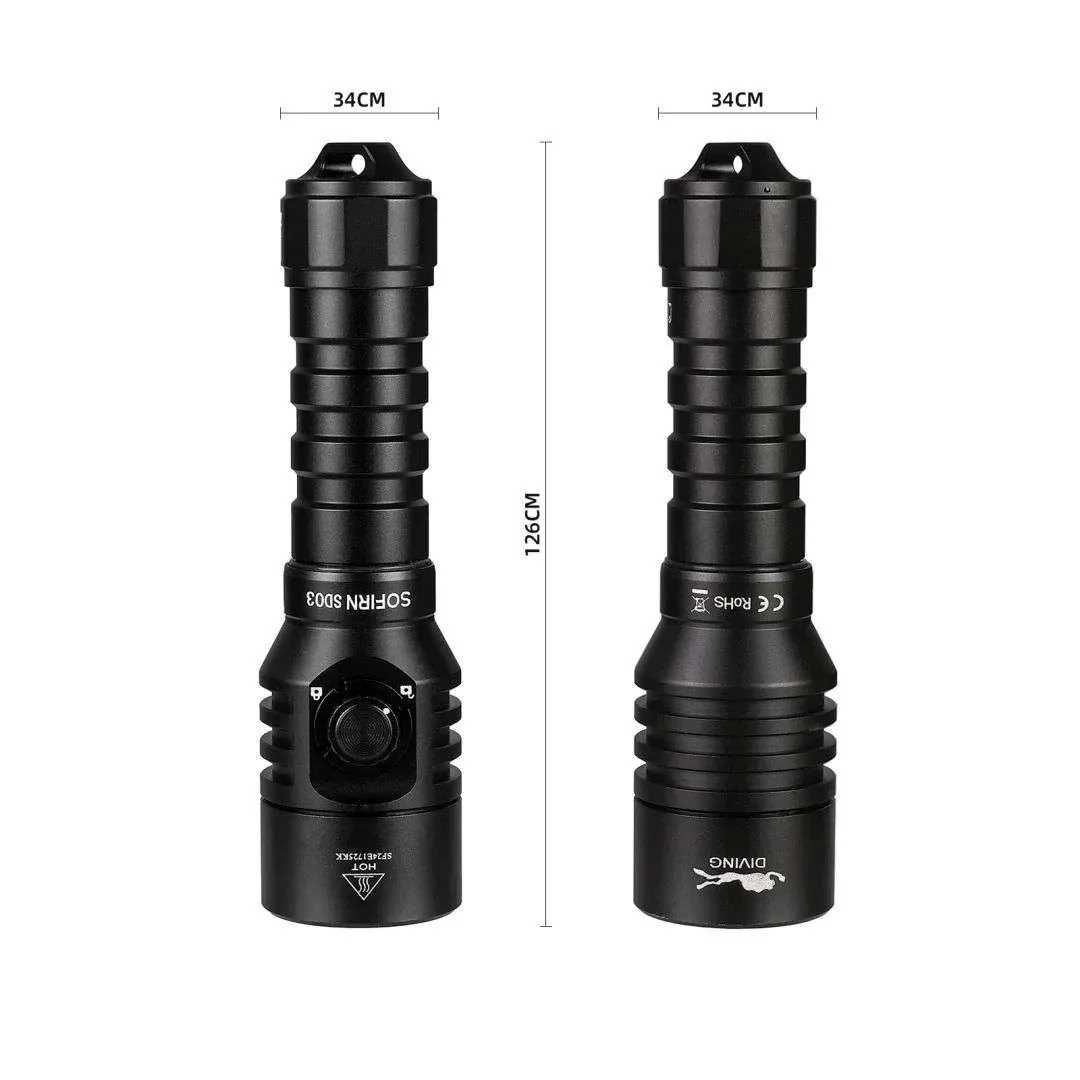 Lanterna subacvatica Sofirn SD03 led SFT40