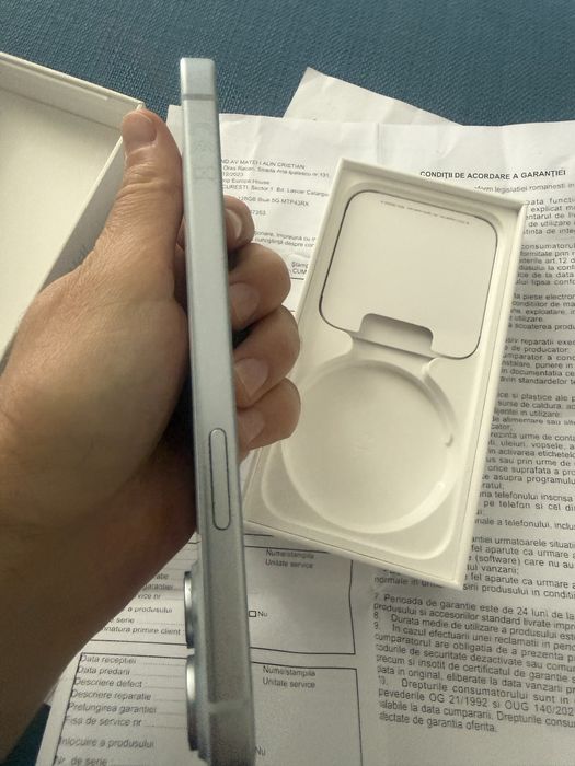 Iphone 15, 128 GB, alb