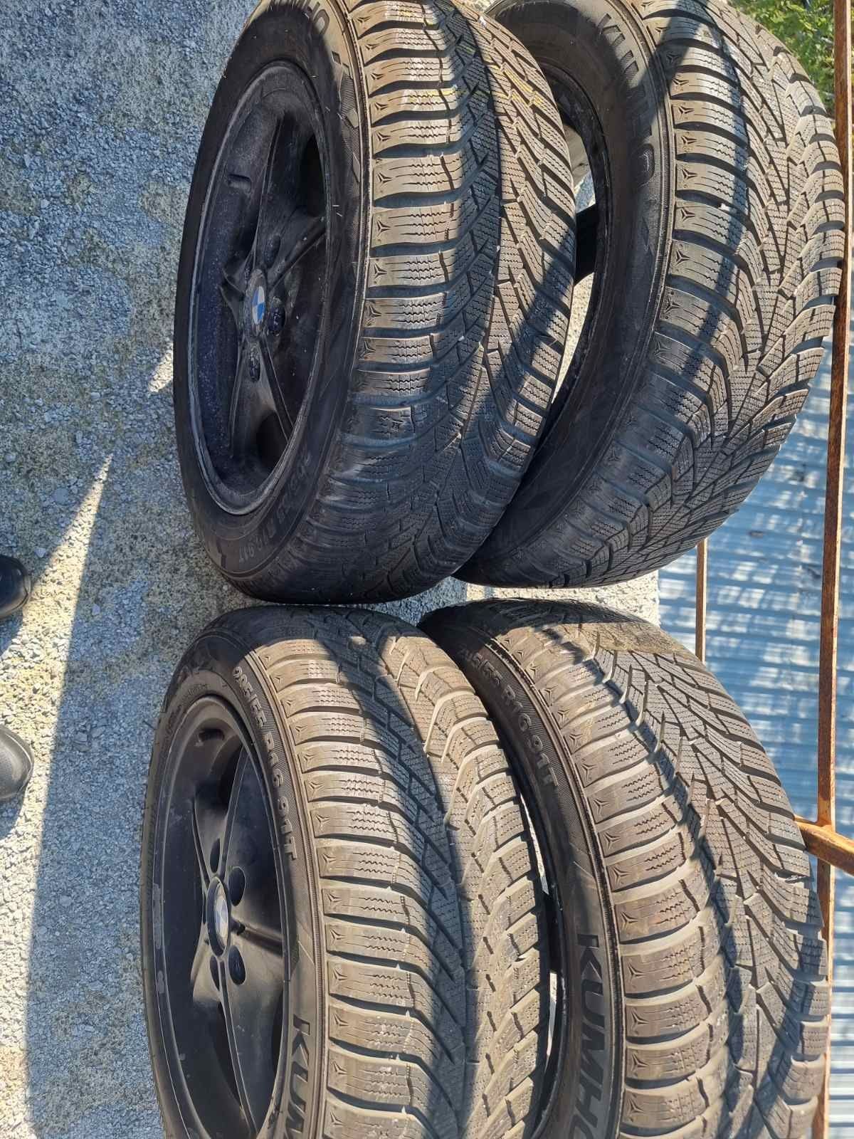 Джанти с гуми Kumho WinterCraft wp52 205/55/16 dot2023