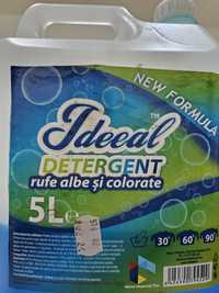 Detergent lichid pentru rufe albe sau colorate 5L