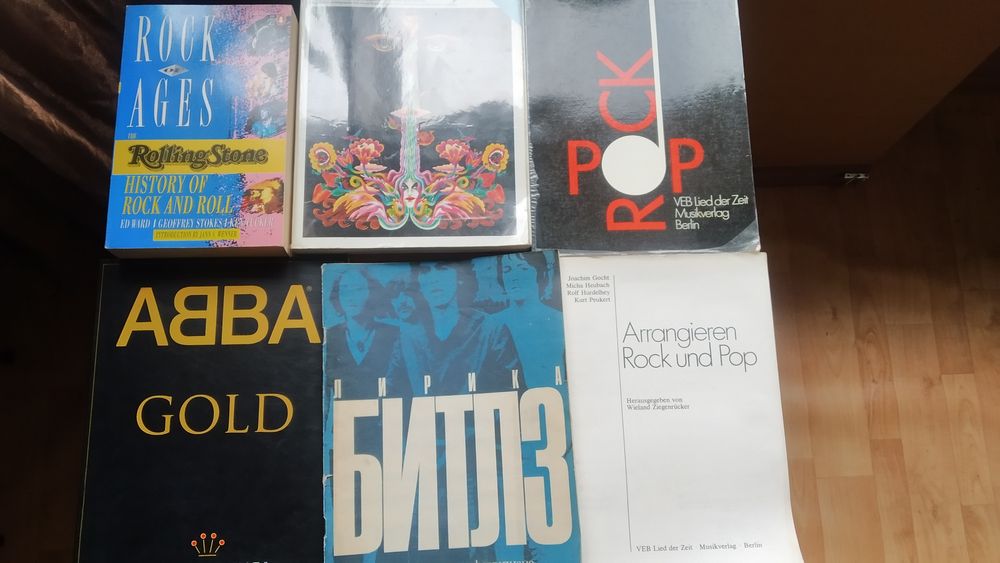 Книги. РОК и ПОП музыка. История, ноты, аранжировки, тексты.