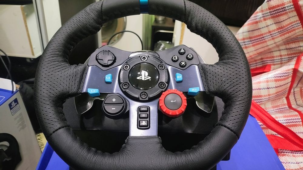 Волан с педали Logitech - G29, черен, PC/PS4/PS5