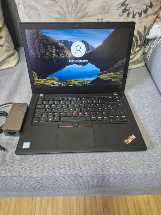 Lenovo  T480 cu  I5-2,7gb -Gen-a-7-a cu ram DDR4- 8GB,SSD Nvme-256 gb.