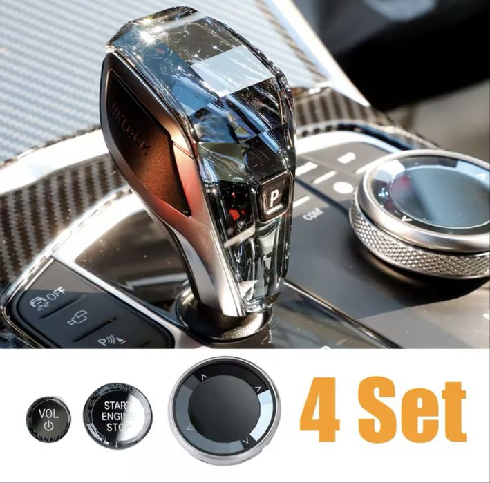 Кристален скоростен лост за BMW