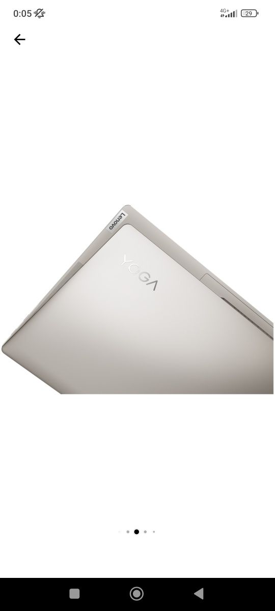 Laptop ultraportabil Lenovo Yoga S940-14IIL cu procesor Int