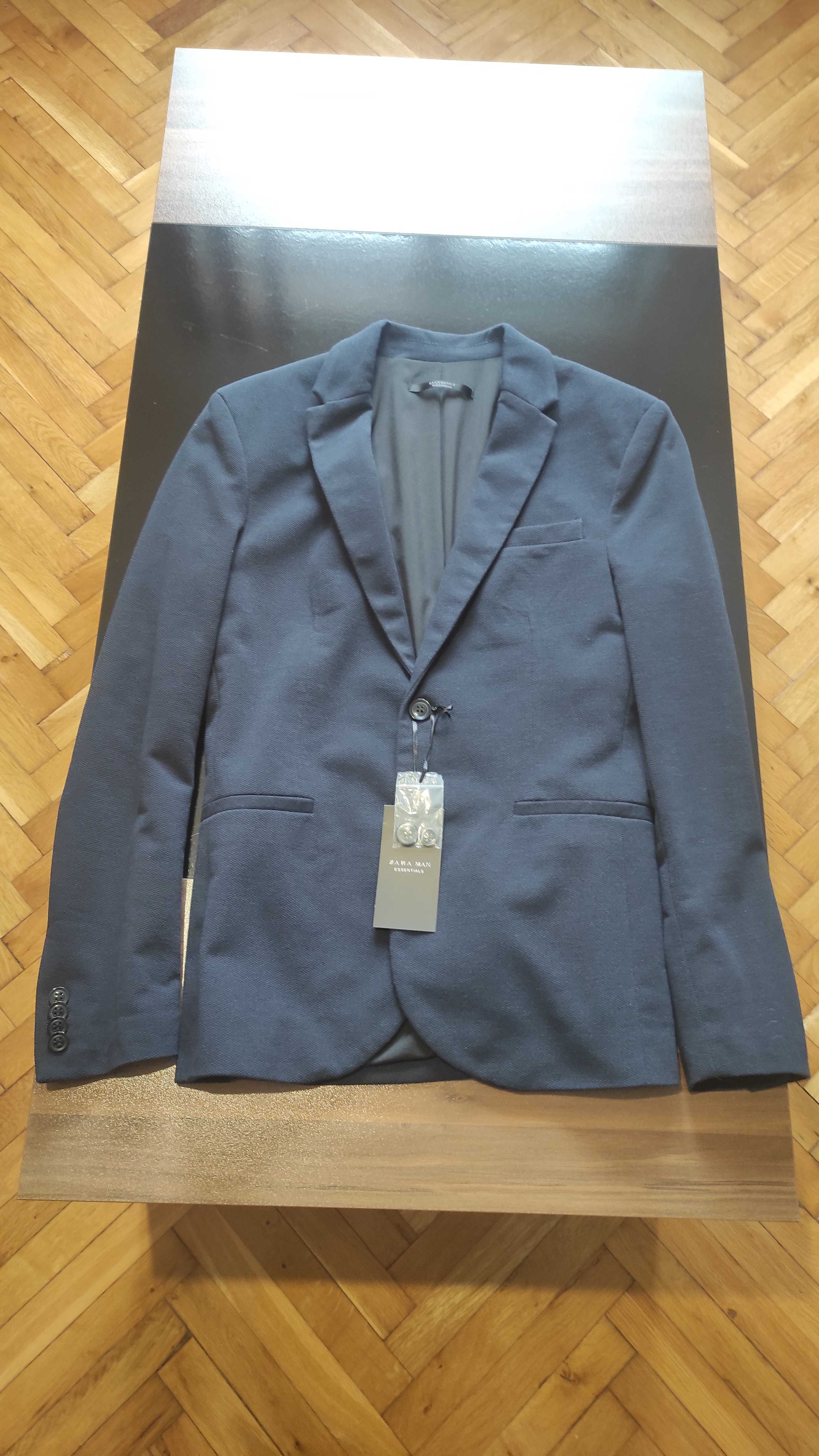 сако Zara, тъмносинъо, размер S